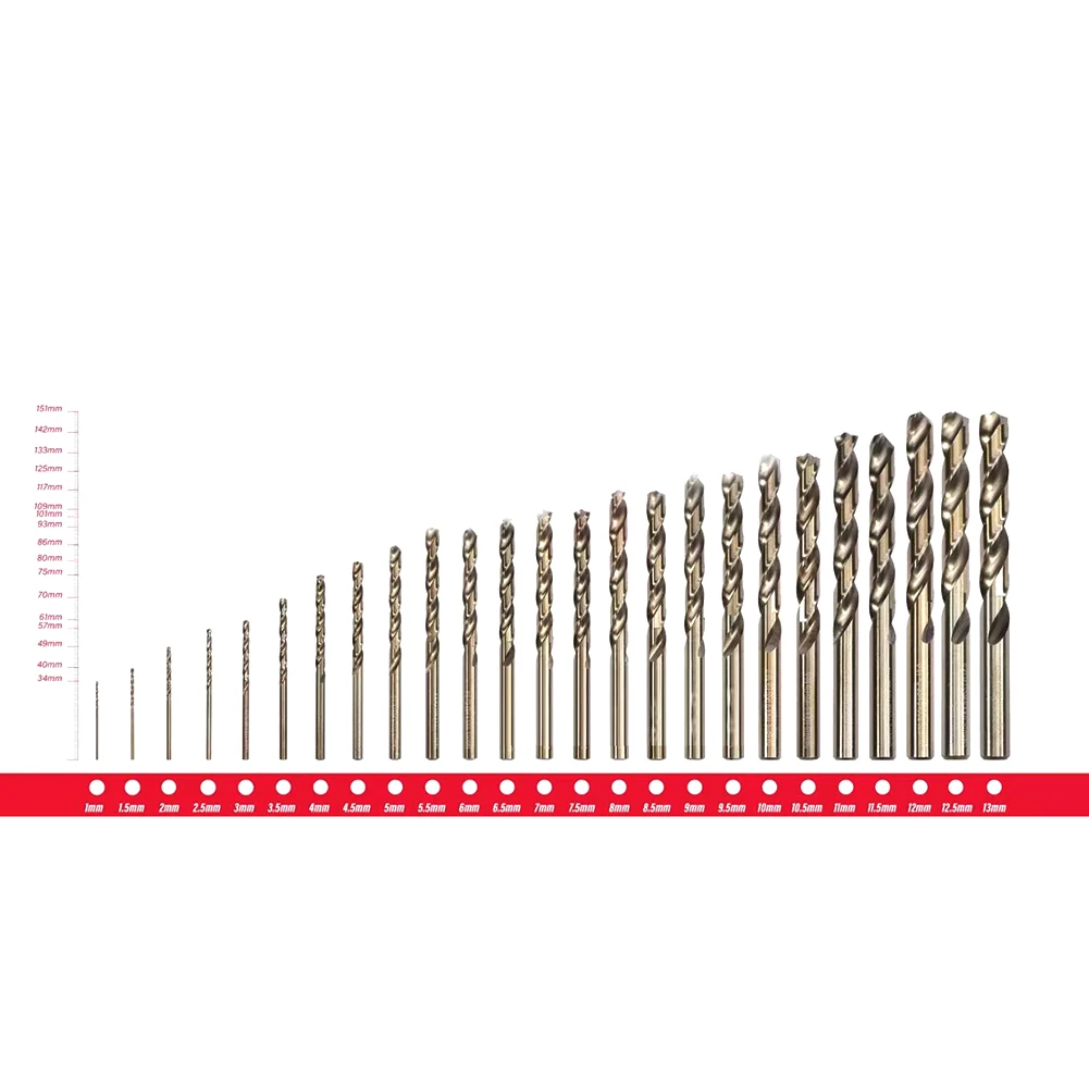 Hardened Steel Drill Bits Cobalt Drill Bits 5% Cobalt Extended Lifespan High Performance Precision Manufactured
Hardened Steel Drill Bits Cobalt Drill Bits 5% Cobalt Extended Lifespan High Performance Precision Manufactured