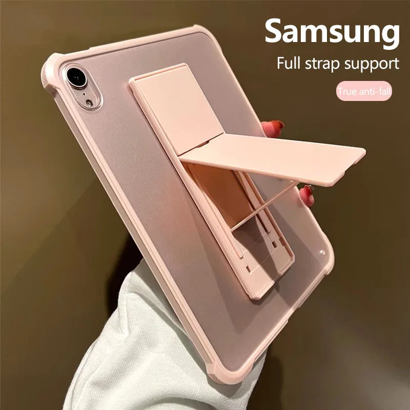 Matte Transparent Case For Samsung Galaxy Tab A9+ Shockproof Cover SM-X210 X215 X216 With Bracket Protective Shell
Matte Transparent Case For Samsung Galaxy Tab A9+ Shockproof Cover SM-X210 X215 X216 With Bracket Protective Shell