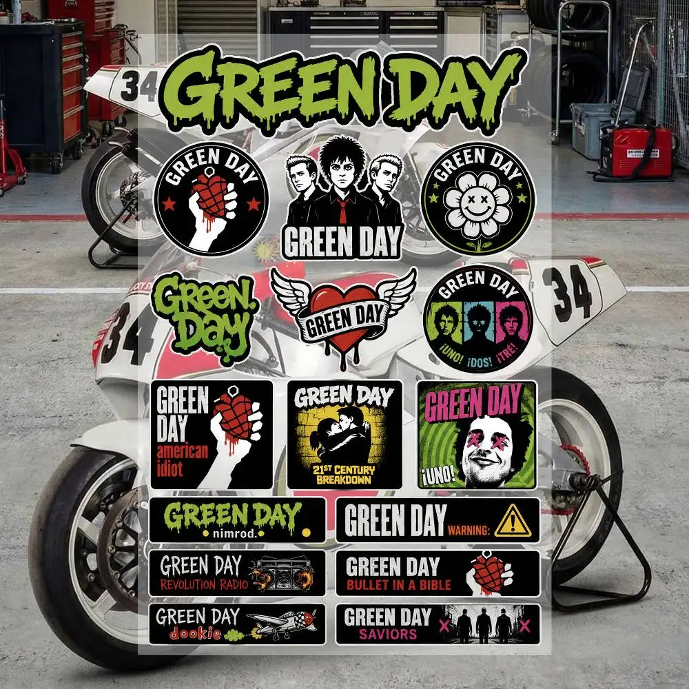 G-Green D-ay Aesthetic Graffiti Stickers Waterproof PVC Decals for Motorcycle Skateboard Car Helmet Notebook DIY Decoration
G-Green D-ay Aesthetic Graffiti Stickers Waterproof PVC Decals for Motorcycle Skateboard Car Helmet Notebook DIY Decoration