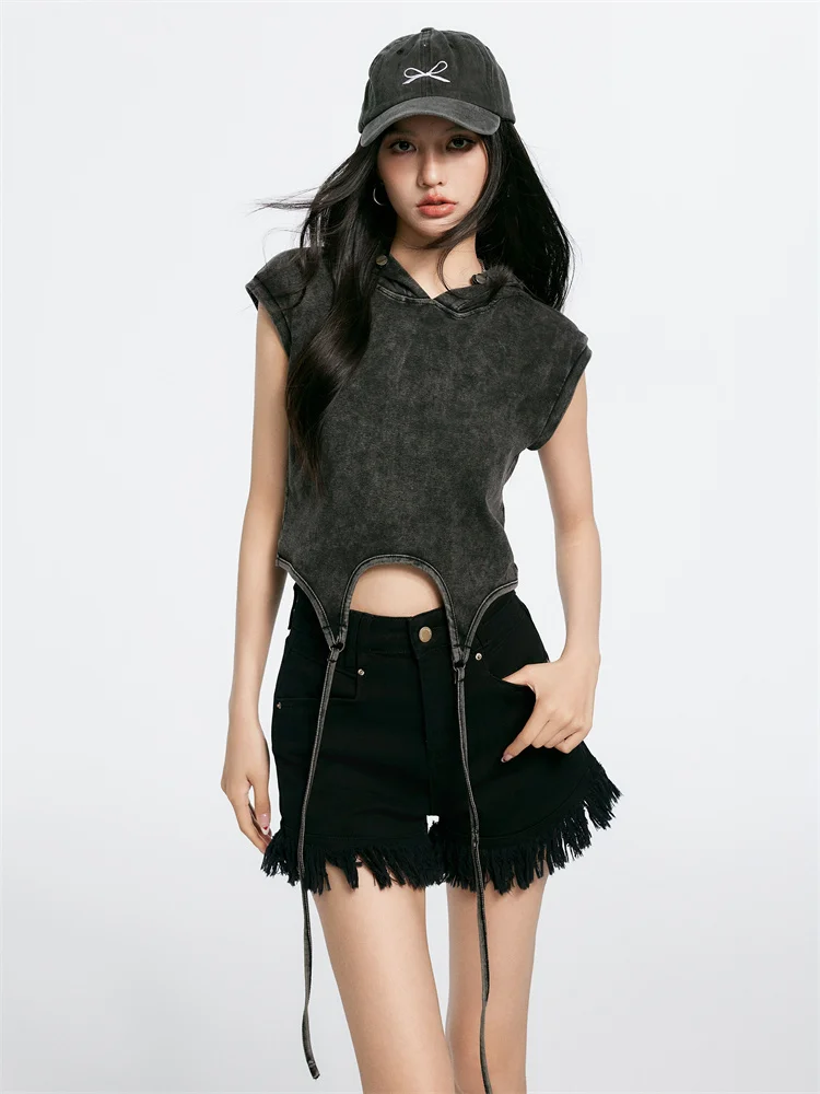 Chill Zoe Fashionable Post-Apocalyptic Style Women's Short Sleeve Hoodie Cotton Casual Straight Cut Shirt Summer 2026 New Arr...
Chill Zoe Fashionable Post-Apocalyptic Style Women's Short Sleeve Hoodie Cotton Casual Straight Cut Shirt Summer 2026 New Arr...