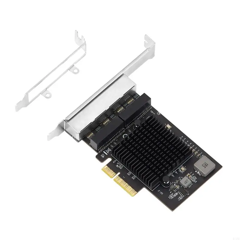 E1PF PCIEx4 2.5G Gigabit Networking Card RTL8125B 4 Port Networking Card Desktop
E1PF PCIEx4 2.5G Gigabit Networking Card RTL8125B 4 Port Networking Card Desktop