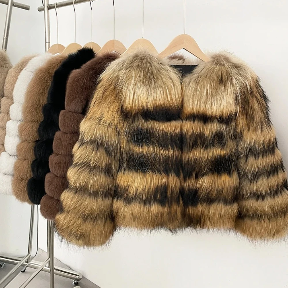 Natural Fox Fur Jacket Women Luxury Clothes Real Fur Coat Winter Women Thick Real Raccoon Fur Clothes New Furry Jackets Female
Natural Fox Fur Jacket Women Luxury Clothes Real Fur Coat Winter Women Thick Real Raccoon Fur Clothes New Furry Jackets Female