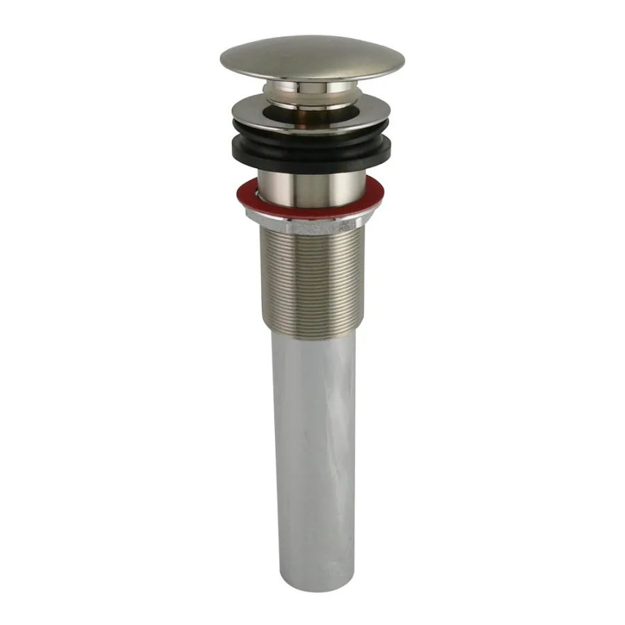 1686KDSBN 1-1 4 x 8 in. Vessel Bathroom Sink Pop-Up Drain Brushed Nickel
1686KDSBN 1-1 4 x 8 in. Vessel Bathroom Sink Pop-Up Drain Brushed Nickel