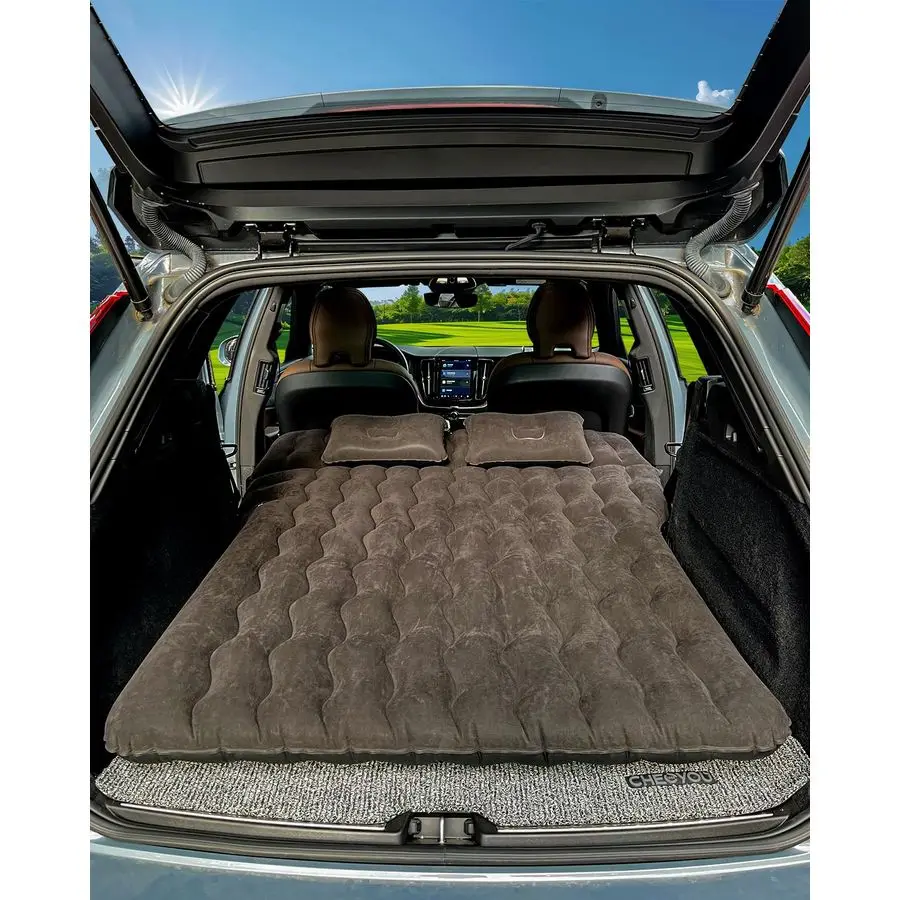 Надувной матрас, надувной матрас для внедорожников, бутылка и держатель для телефона, утолщенный флокирующийся усилитель, автомобильный надувной матрас с поверхностью из ПВХ с электроприводом
Надувной матрас, надувной матрас для внедорожников, бутылка и держатель для телефона, утолщенный флокирующийся усилитель, автомобильный надувной матрас с поверхностью из ПВХ с электроприводом