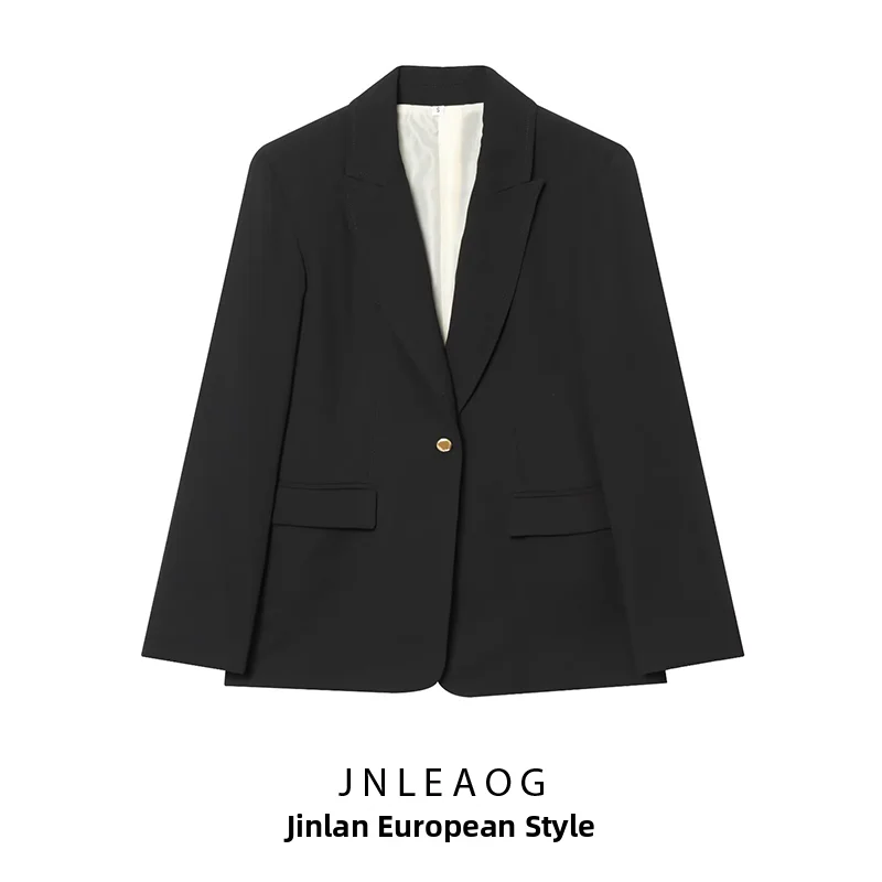 Fashionable Slim Fit Suit Jacket for Women Summer New Style Versatile Business Polyester Long Sleeve Regular Length Coat
Fashionable Slim Fit Suit Jacket for Women Summer New Style Versatile Business Polyester Long Sleeve Regular Length Coat