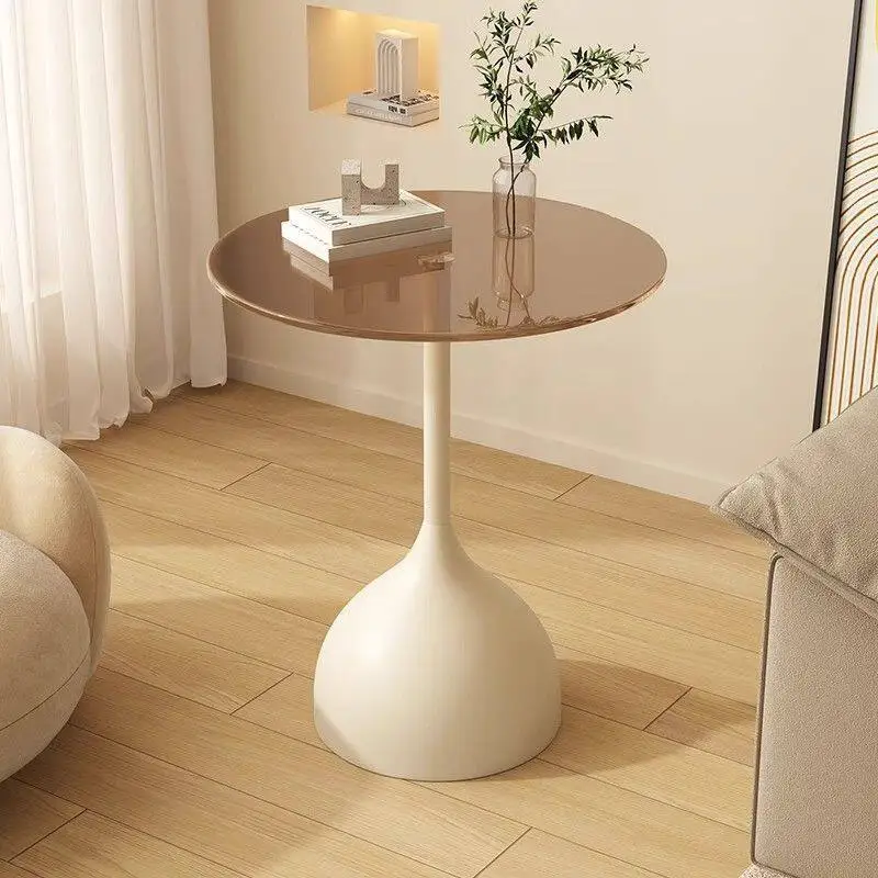 #Small Tea Table, Balcony, Leisure Tea Table, Light Luxury, High-end Feeling, Small Round Table
#Small Tea Table, Balcony, Leisure Tea Table, Light Luxury, High-end Feeling, Small Round Table