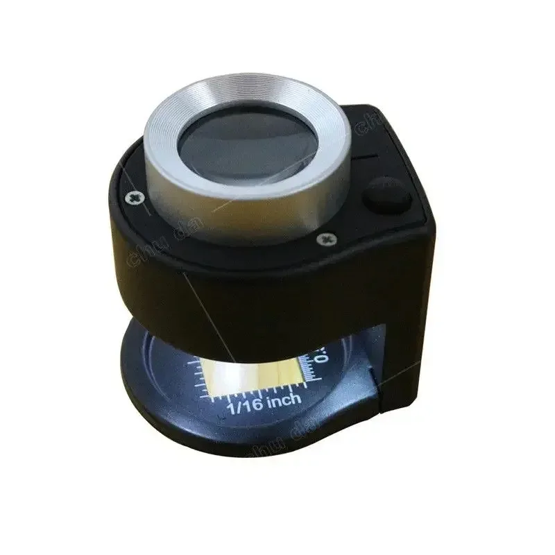 30X Loupe Full Metal Black Money Detecting Lamp Scale Measurement Magnifying Glass With LED Lights And UV Lights Magnifier 
30X Loupe Full Metal Black Money Detecting Lamp Scale Measurement Magnifying Glass With LED Lights And UV Lights Magnifier