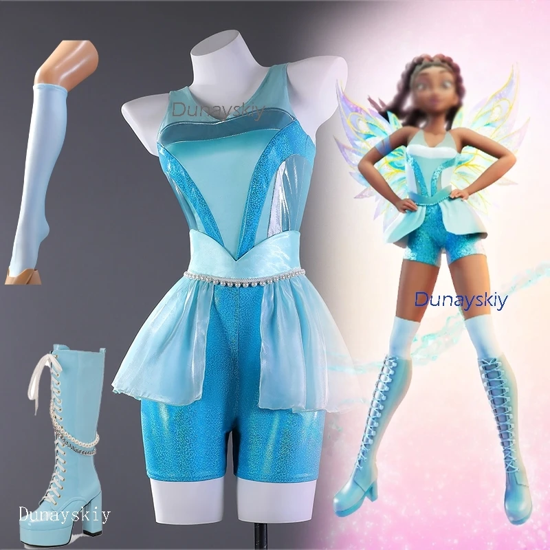 Halloween Crown Cosplay Princess Anime Layla Cartoon Aisha Roleplay Costumes Blue Outfit Women Party Carnival Wig Fairy Boots
Halloween Crown Cosplay Princess Anime Layla Cartoon Aisha Roleplay Costumes Blue Outfit Women Party Carnival Wig Fairy Boots