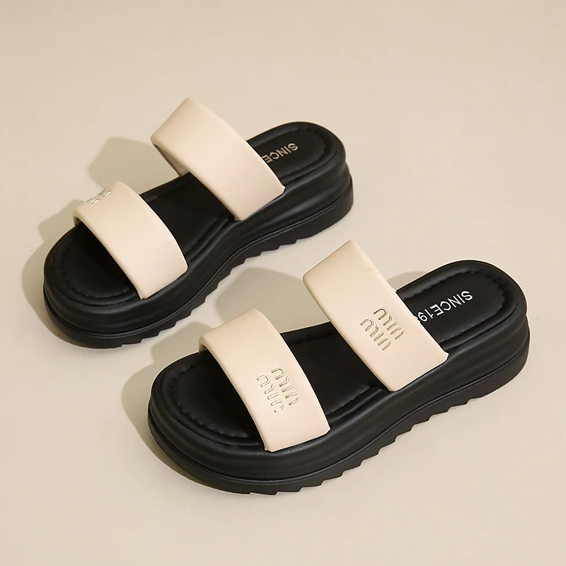 Women's Summer Comfortable Slide Sandals 7.5CM Thick Sole Breathable Soft Slippers Anti-Slip Casual for Travel Home Outdoor
Women's Summer Comfortable Slide Sandals 7.5CM Thick Sole Breathable Soft Slippers Anti-Slip Casual for Travel Home Outdoor