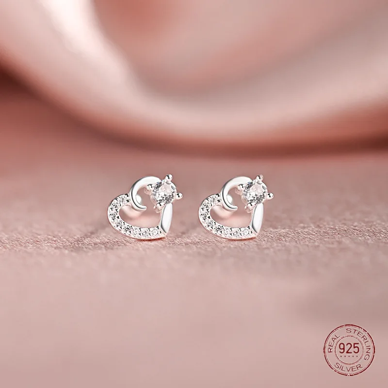 Серьги из стерлингового серебра 925 пробы с романтической любовью и цирконом, спиральные серьги из бисера, модные женские романтические корейские ювелирные изделия
Серьги из стерлингового серебра 925 пробы с романтической любовью и цирконом, спиральные серьги из бисера, модные женские романтические корейские ювелирные изделия