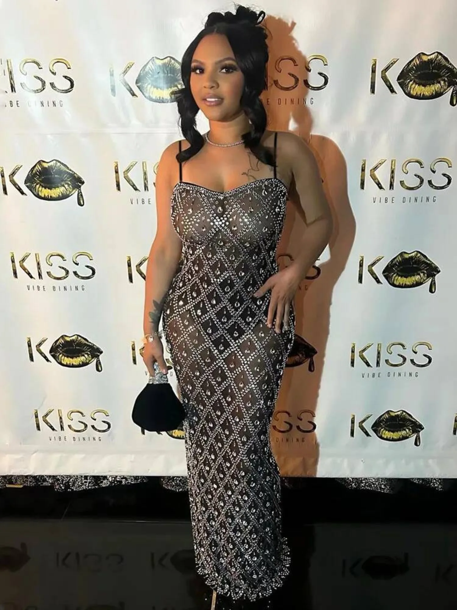 Party Evening Sexy Sparkling Mesh Rhinestone Spaghetti Strap Slim Fit Dress for Jazz Dance, Stage Performance, Party Wear
Party Evening Sexy Sparkling Mesh Rhinestone Spaghetti Strap Slim Fit Dress for Jazz Dance, Stage Performance, Party Wear