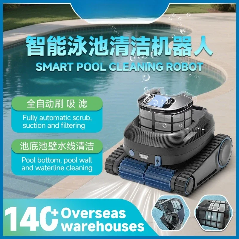 Wall Climbing Automatic Swimming Pool Cleaning Robot Pool Bottom Suction Wireless Swimming Pool Cleaning Machine
Wall Climbing Automatic Swimming Pool Cleaning Robot Pool Bottom Suction Wireless Swimming Pool Cleaning Machine