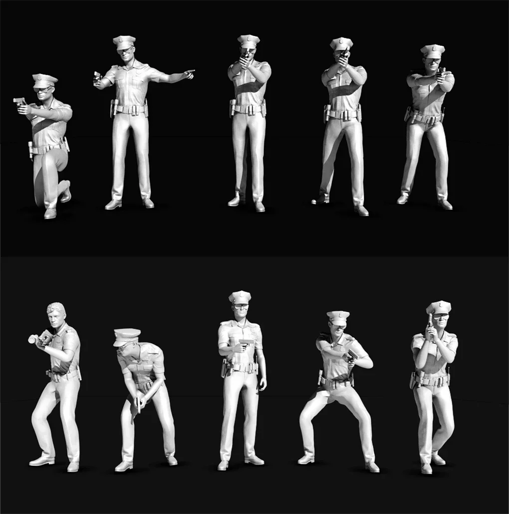54mm Figures Resin 1/35 Accessories Policeman Modelling Unpainted Kits Hobby Modelismo Diy Toys A358
54mm Figures Resin 1/35 Accessories Policeman Modelling Unpainted Kits Hobby Modelismo Diy Toys A358