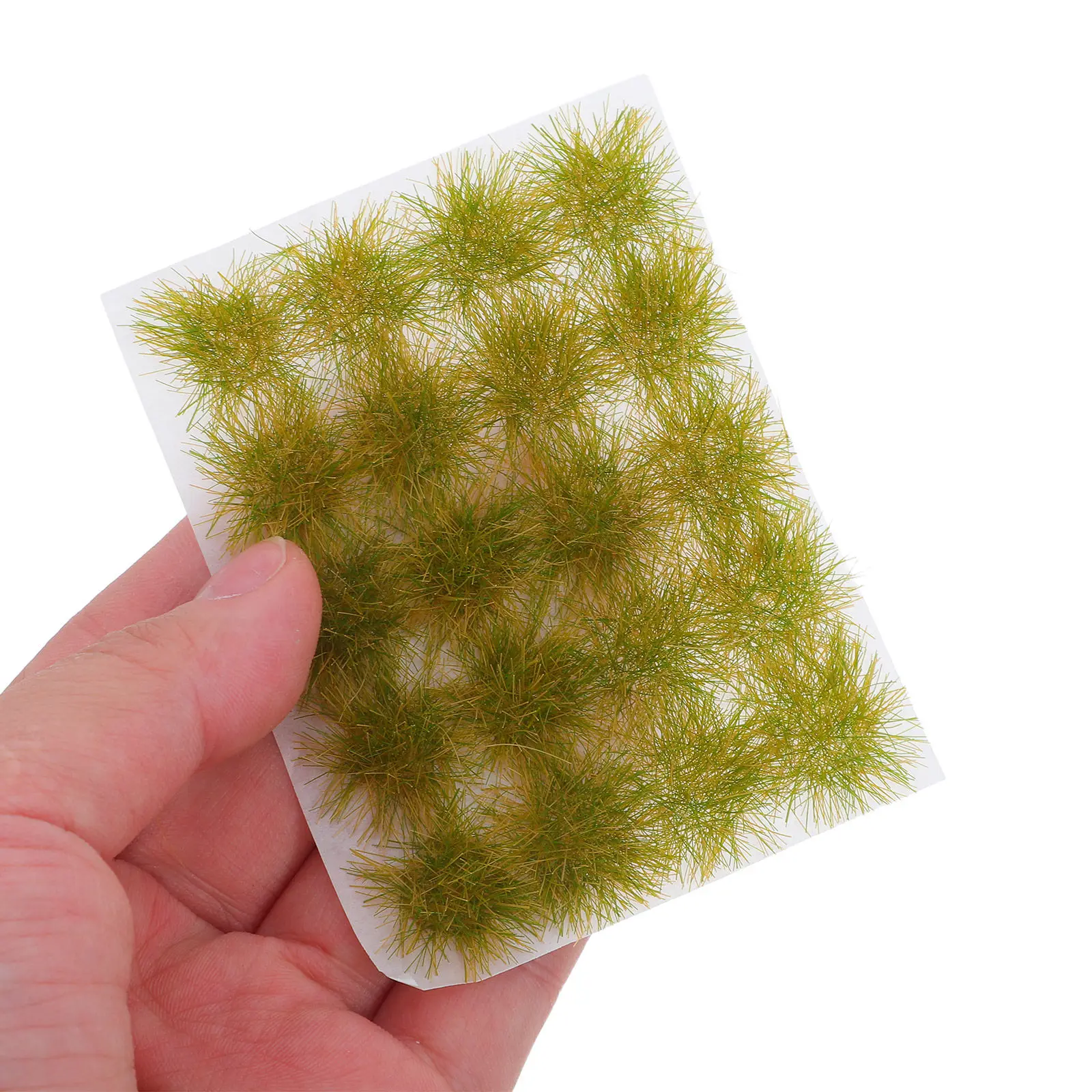 40 шт. миниатюрных статичных пучков искусственной травы для микроландшафта, реалистичные зеленые клейкие кластеры для основы для сценариев, материалы для DIY-миниатюр
40 шт. миниатюрных статичных пучков искусственной травы для микроландшафта, реалистичные зеленые клейкие кластеры для основы для сценариев, материалы для DIY-миниатюр