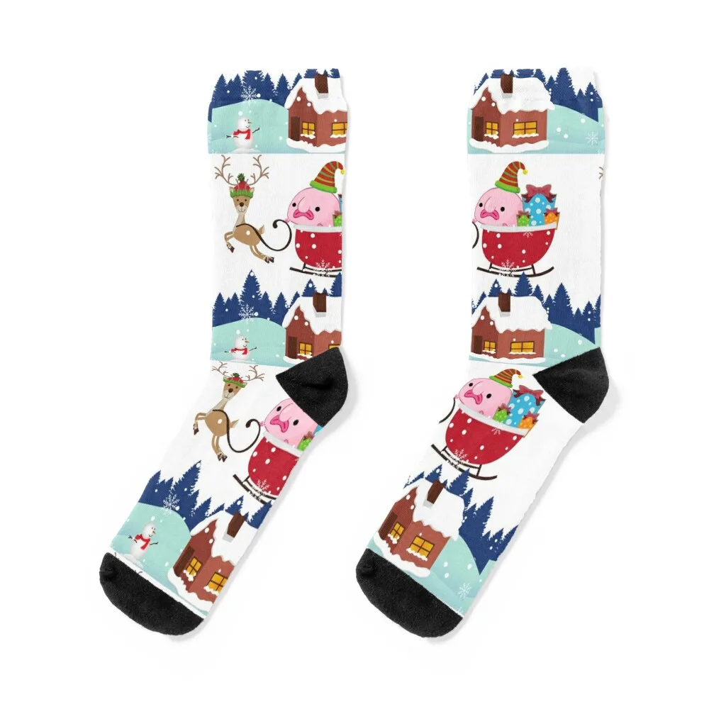 Blobfish Christmas scene Socks anti slip football compression Ladies Socks Men's
Blobfish Christmas scene Socks anti slip football compression Ladies Socks Men's
