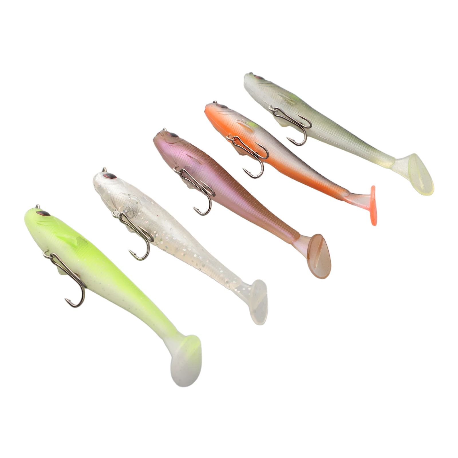 5pcs Megabass Magdraft Swimbait Realistic Swimbait Soft Plastic Swimbait Sinking Soft Fishing Lure T-Tail Wobblers
5pcs Megabass Magdraft Swimbait Realistic Swimbait Soft Plastic Swimbait Sinking Soft Fishing Lure T-Tail Wobblers