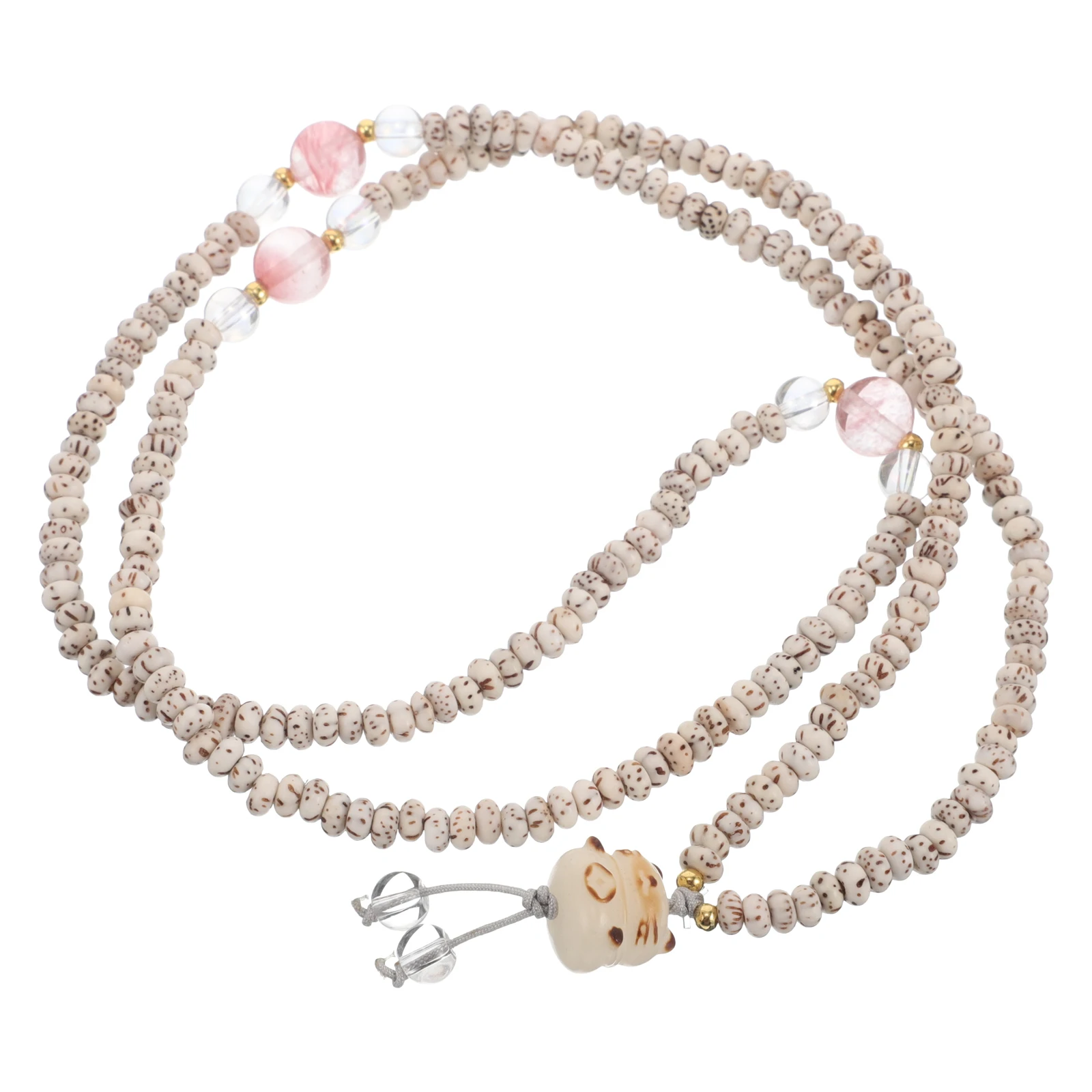 Artisan Wooden Bead Bracelet Cat Charm Ethnic Handcrafted Jewelry Prayer Beads Necklace For Women Meditation Spiritual
Artisan Wooden Bead Bracelet Cat Charm Ethnic Handcrafted Jewelry Prayer Beads Necklace For Women Meditation Spiritual