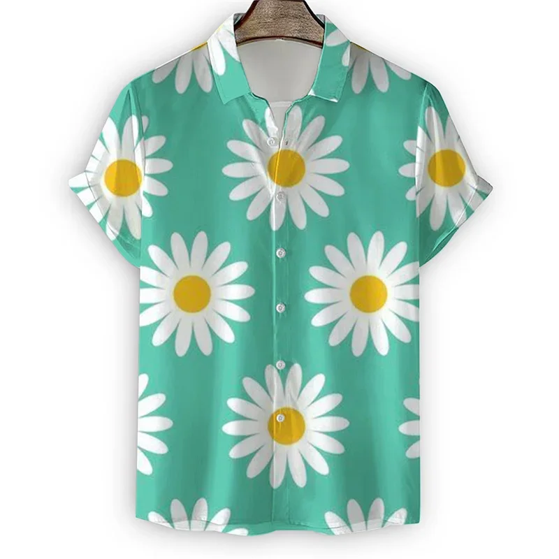 2026 New Daisy Flowers Shirt For Men 3d Print Short Sleeve T Shirt Tops Summer Fashion Button Shirts Beach Essential
2026 New Daisy Flowers Shirt For Men 3d Print Short Sleeve T Shirt Tops Summer Fashion Button Shirts Beach Essential
