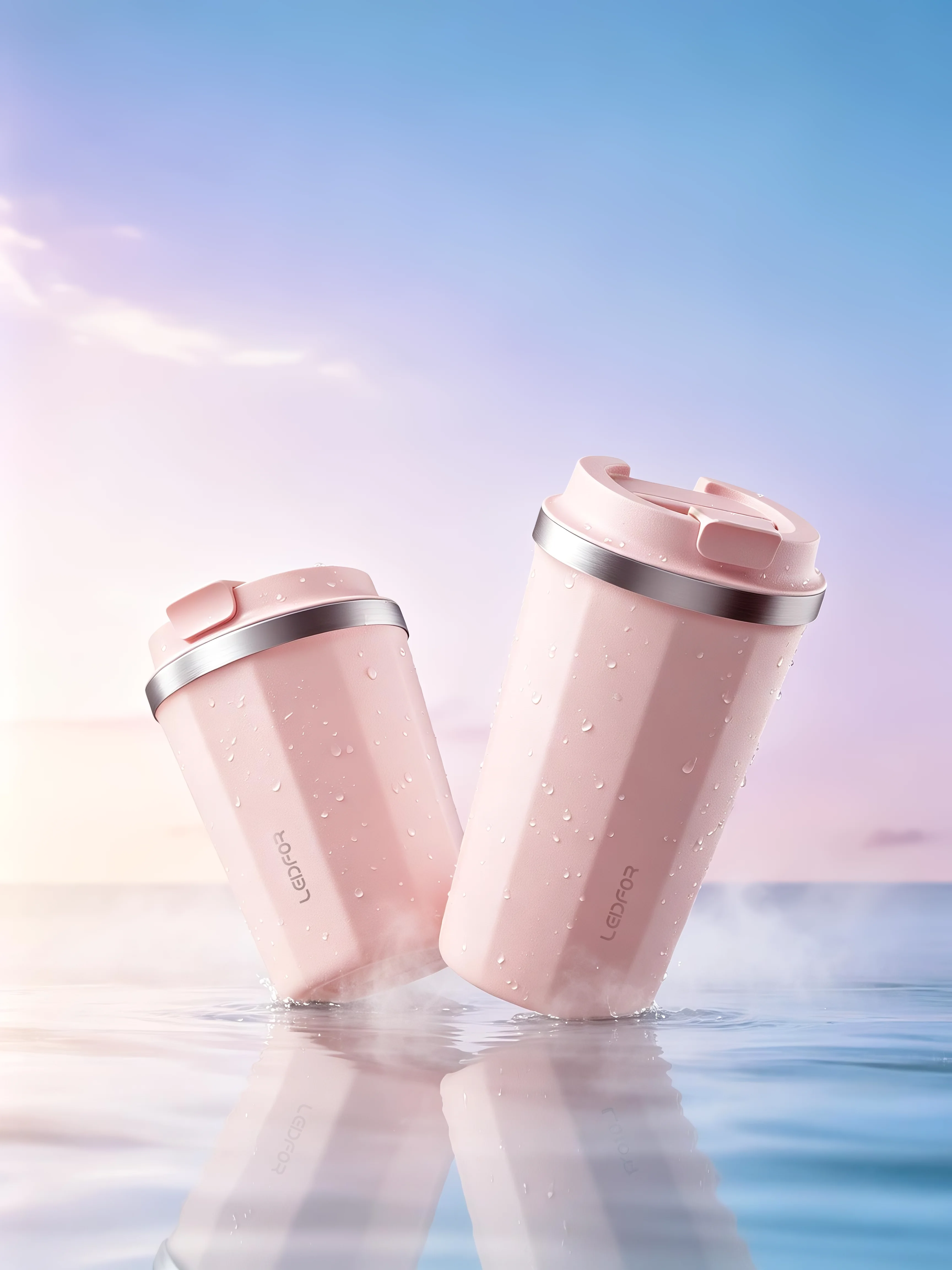 Leidfor K1 Geometric Stainless Steel 304 Portable Insulated Coffee Cup Gift for Women Travel Mug Heat Retention Water Bottle
Leidfor K1 Geometric Stainless Steel 304 Portable Insulated Coffee Cup Gift for Women Travel Mug Heat Retention Water Bottle