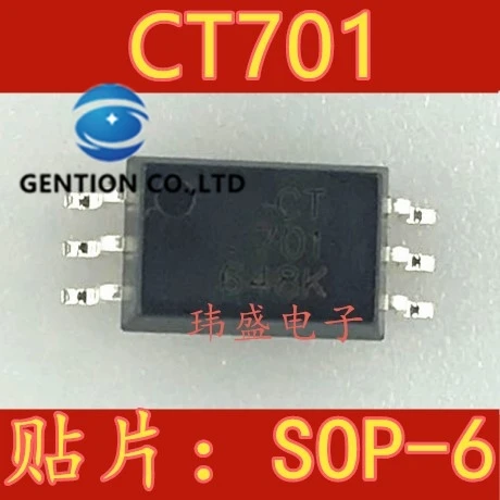 10 шт. оптическая муфта CT701 (T1) SOP-6 совместима с развязыванием TLP701 CTS701 свет в наличии 100% новый и оригинальный
10 шт. оптическая муфта CT701 (T1) SOP-6 совместима с развязыванием TLP701 CTS701 свет в наличии 100% новый и оригинальный