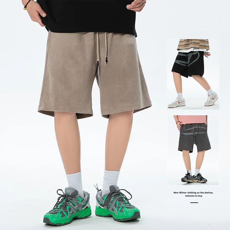 Men's Summer Thin Five-Point Casual Loose Sports orts Straight Leg Loose Fit Summer Cooling Function Basic Color Options
Men's Summer Thin Five-Point Casual Loose Sports orts Straight Leg Loose Fit Summer Cooling Function Basic Color Options