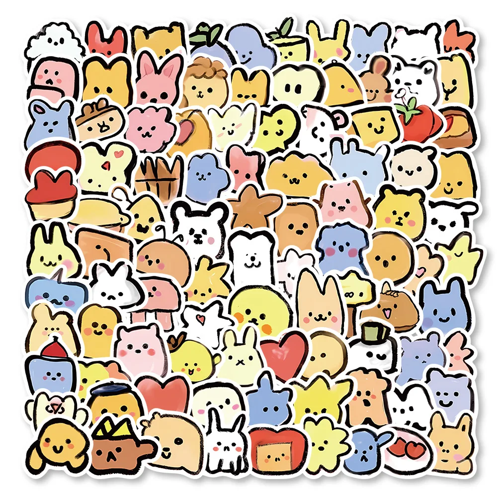 100Pcs Cute Little Expression Graffiti Stickers For Helmet Bicycle Hand Account Pencil Case Decals
100Pcs Cute Little Expression Graffiti Stickers For Helmet Bicycle Hand Account Pencil Case Decals