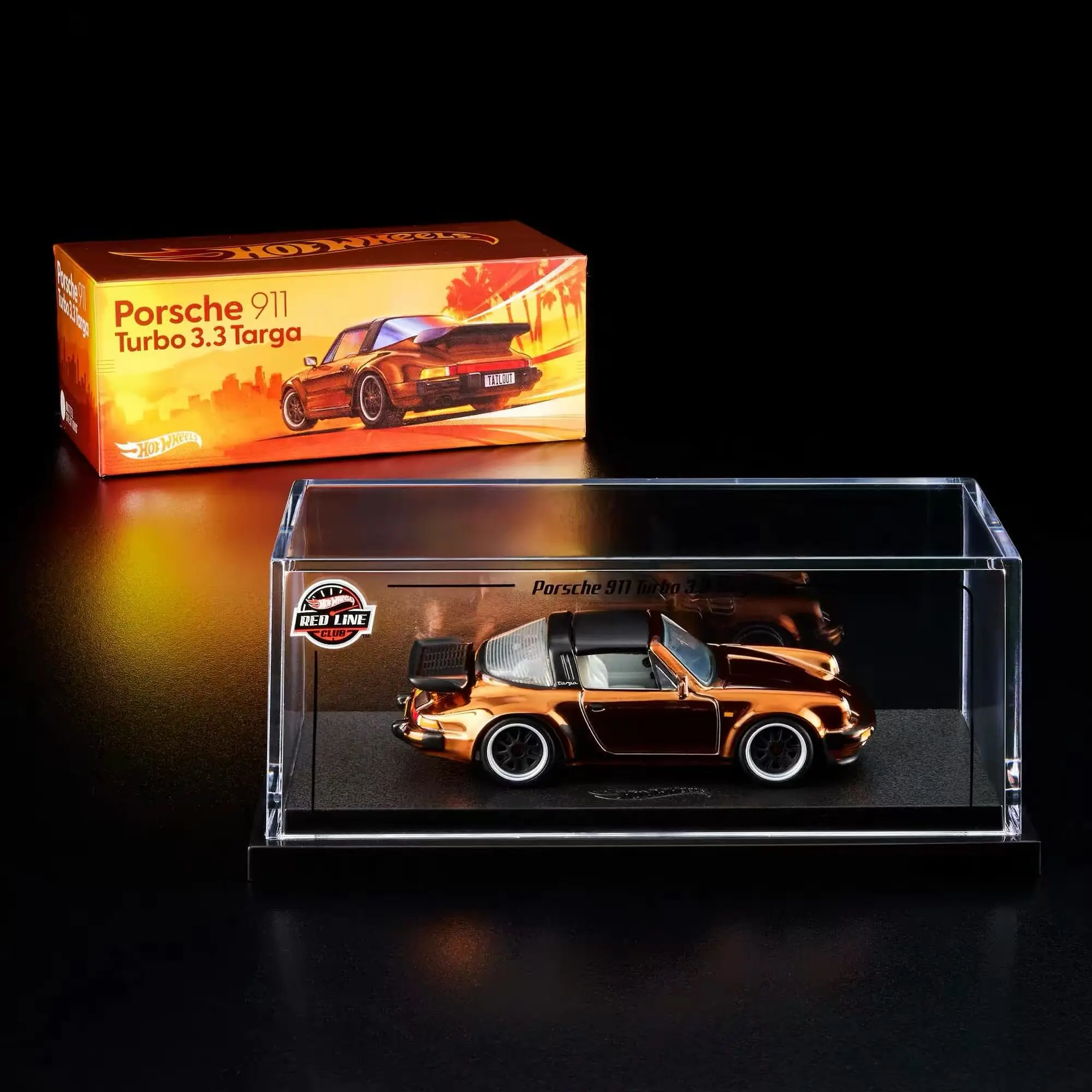 Hot Wheels Car 1988 Porsche 911 Targa Turbo GOLD 1/64 Metal Die-cast Model Toy RLC
Hot Wheels Car 1988 Porsche 911 Targa Turbo GOLD 1/64 Metal Die-cast Model Toy RLC