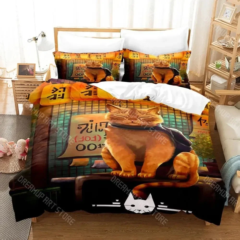 3D Print Stray Cats Game Bedding Set Duvet Cover Bed Set Quilt Cover Pillowcase Comforter king Queen Size Boys Adult Bedding Set
3D Print Stray Cats Game Bedding Set Duvet Cover Bed Set Quilt Cover Pillowcase Comforter king Queen Size Boys Adult Bedding Set