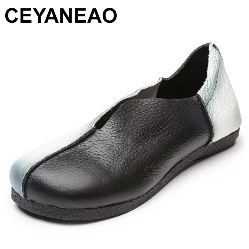 2025 Designer Handmade Vintage Flats Women's Loafers Summer Genuine Leather Driving Shoes For Women Two Tone Moccasins
2025 Designer Handmade Vintage Flats Women's Loafers Summer Genuine Leather Driving Shoes For Women Two Tone Moccasins