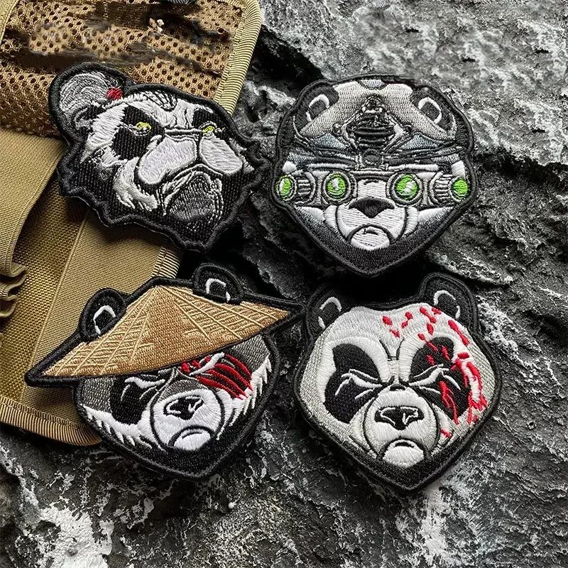 Embroidered Tactical Panda Morale Badge Straw Hat Panda Hook and Loop Badge DIY Backpack Sticker Armband Military Patches
Embroidered Tactical Panda Morale Badge Straw Hat Panda Hook and Loop Badge DIY Backpack Sticker Armband Military Patches