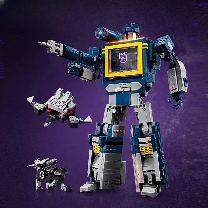 2026 Christmas Promotional 10358 Robot Soundwave Building Blocks Assembly Brick Model Toys for Boy Kids Birthday Gift
2026 Christmas Promotional 10358 Robot Soundwave Building Blocks Assembly Brick Model Toys for Boy Kids Birthday Gift