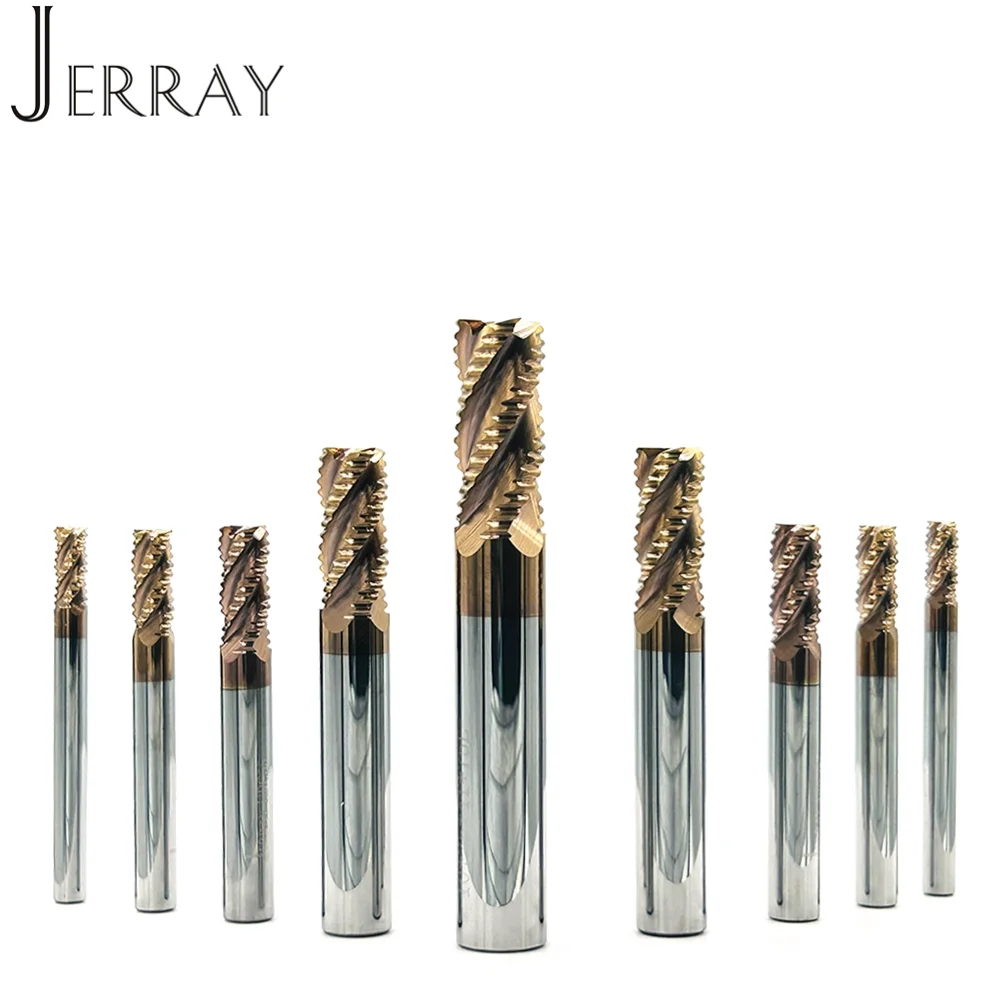 JERRAY HRC60 D4 6 8 10 12 14 мм сталь твердосплавные черновальные концевые фрезы спиральные фрезы с ЧПУ фреза
JERRAY HRC60 D4 6 8 10 12 14 мм сталь твердосплавные черновальные концевые фрезы спиральные фрезы с ЧПУ фреза