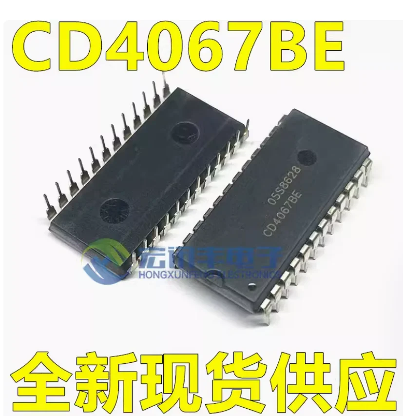 DIXSG 5pcs New CD4067BE DIP-24 Multiplexer Switch IC CD4067 4067 Integrated Circuit
DIXSG 5pcs New CD4067BE DIP-24 Multiplexer Switch IC CD4067 4067 Integrated Circuit