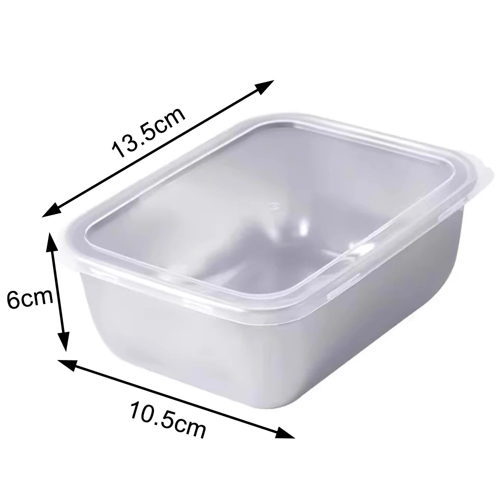 Stainless Steel Food Storage Container with Lid - Airtight Fresh-Keep Box for Fridge | Small Thickened Kitchen Organizer
Stainless Steel Food Storage Container with Lid - Airtight Fresh-Keep Box for Fridge | Small Thickened Kitchen Organizer