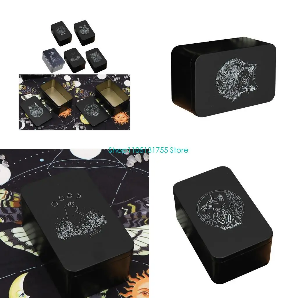 K0EF Cards Container Jewelry Storage Case Packing Game Empty Tarots Storage Box
K0EF Cards Container Jewelry Storage Case Packing Game Empty Tarots Storage Box