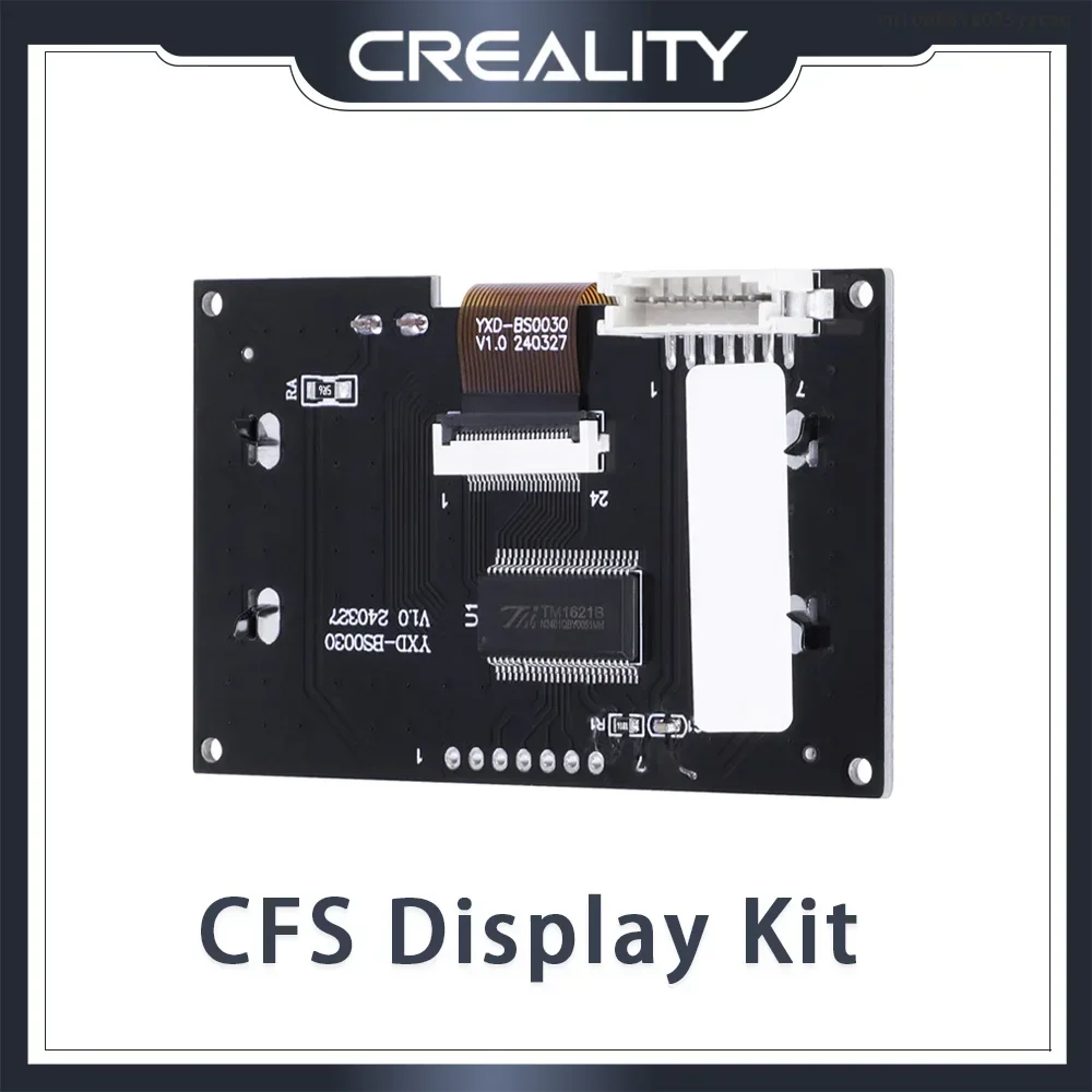 Creality CFS Display Kit Original K2 Plus CFS Display Kit_74×46×6.6_display Only K2 Plus CFS Display New 3d Printer Parts
Creality CFS Display Kit Original K2 Plus CFS Display Kit_74×46×6.6_display Only K2 Plus CFS Display New 3d Printer Parts