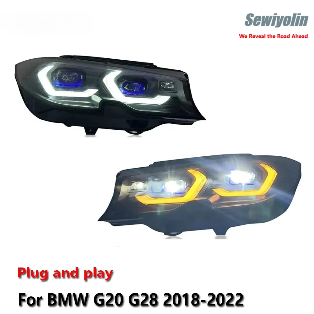 Car Accessories LED Auto Headlights For BMW G20 G28 2018-2022 Assembly Turn Signal Fog DRL Brake Turn Signal Lamp Plug And Play
Car Accessories LED Auto Headlights For BMW G20 G28 2018-2022 Assembly Turn Signal Fog DRL Brake Turn Signal Lamp Plug And Play