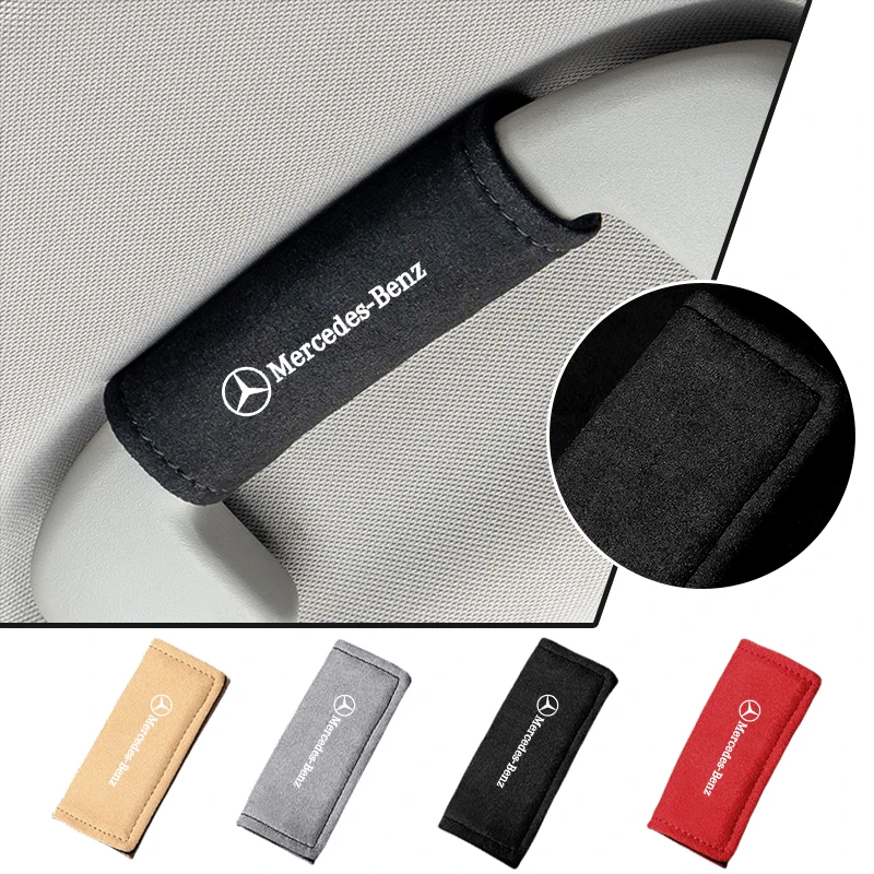 Suede Leather Car Roof Grab Handle Cover Handle Protection Cover For Mercedes Benz C E S Class GLC GLB GLE GLS W212 W213 sticker
Suede Leather Car Roof Grab Handle Cover Handle Protection Cover For Mercedes Benz C E S Class GLC GLB GLE GLS W212 W213 sticker