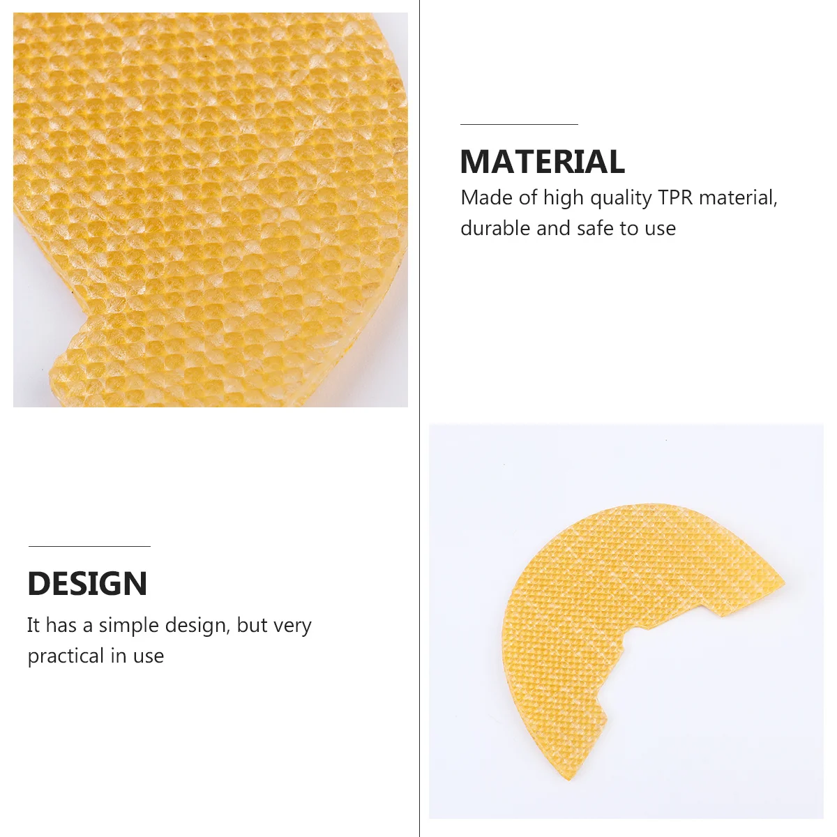 Thickened Wear-resistant Sole Patch Anti-slip Sticker Protector Yellow Non-Slip Mat
Thickened Wear-resistant Sole Patch Anti-slip Sticker Protector Yellow Non-Slip Mat