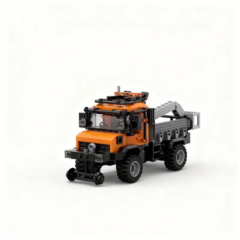 NEW 271PCS MOC Railway Train Unimog Rail Unit Model Technology DIY Creative Assembly Bricks Display Birthday Gift Collectible
NEW 271PCS MOC Railway Train Unimog Rail Unit Model Technology DIY Creative Assembly Bricks Display Birthday Gift Collectible