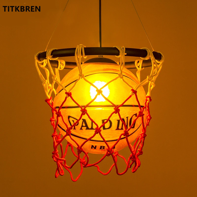 Basketball Pendant Lights Kitchen Hanging Lamp Home Deco Bar Cafe Shop Suspension Living Room Children Kids Bedroom Fixtures
Basketball Pendant Lights Kitchen Hanging Lamp Home Deco Bar Cafe Shop Suspension Living Room Children Kids Bedroom Fixtures