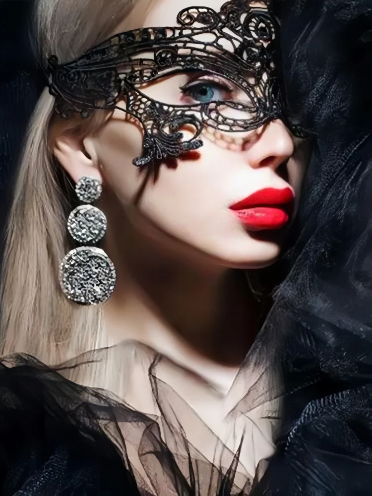 Black Lace Queen Makeup Ball Eye Masks Sexy Weaving Patches 2Pcs Attractive Masquerade Blindfold Women Beauty Party Eyeshade Set
Black Lace Queen Makeup Ball Eye Masks Sexy Weaving Patches 2Pcs Attractive Masquerade Blindfold Women Beauty Party Eyeshade Set