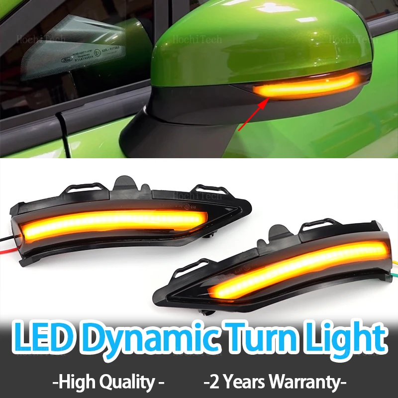 Smoked LED Dynamic Turn Signal Light Side Mirror Flashing Light for Ford Fiesta ST Line MK8 Puma Crossover ST 2018-2023
Smoked LED Dynamic Turn Signal Light Side Mirror Flashing Light for Ford Fiesta ST Line MK8 Puma Crossover ST 2018-2023