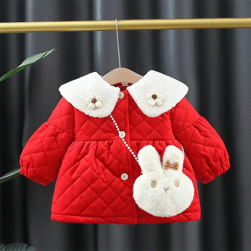 Girls' winter thick cotton clothes, winter 0 new styles, 1-2-3-4 year old outerwear, girls' stylish and fashionable style
Girls' winter thick cotton clothes, winter 0 new styles, 1-2-3-4 year old outerwear, girls' stylish and fashionable style