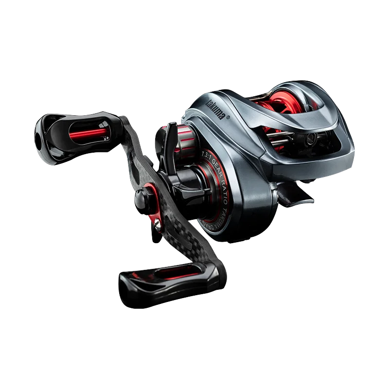 P1 Casting Reel, 7.3:1 Gear Ratio, Carbon Handle, Left/Right Hand Lure Fishing Reel
P1 Casting Reel, 7.3:1 Gear Ratio, Carbon Handle, Left/Right Hand Lure Fishing Reel