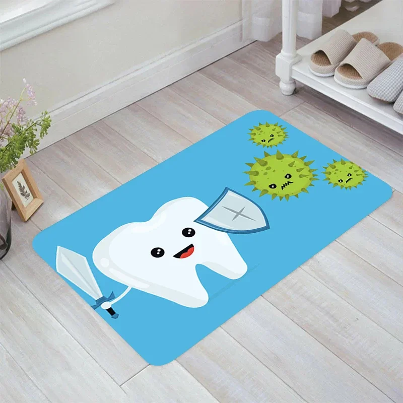 LK01 Dentist Tooth Dental Hospital Floor Mat Room Mats Kitchen Rug Home Carpet Entrance of House Carpets Rugs Balcony Foot Door
LK01 Dentist Tooth Dental Hospital Floor Mat Room Mats Kitchen Rug Home Carpet Entrance of House Carpets Rugs Balcony Foot Door