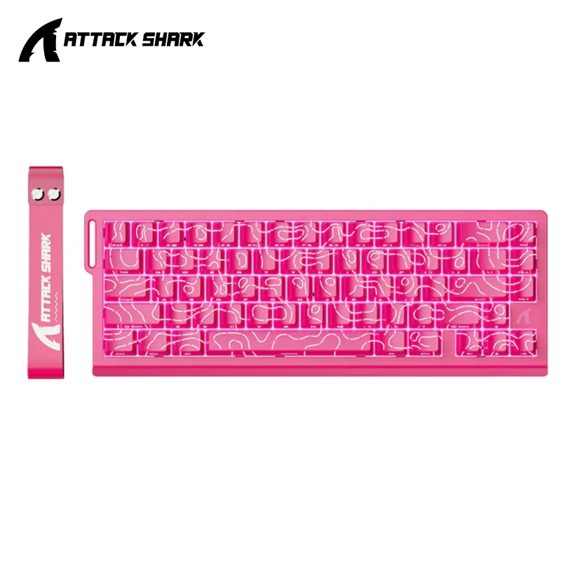 Игровая механическая клавиатура Attack Shark X68 HE 8K, магнитный переключатель, точность RT 0,01 мм, скорость сканирования 128 К, игровая клавиатура VALORANT
Игровая механическая клавиатура Attack Shark X68 HE 8K, магнитный переключатель, точность RT 0,01 мм, скорость сканирования 128 К, игровая клавиатура VALORANT