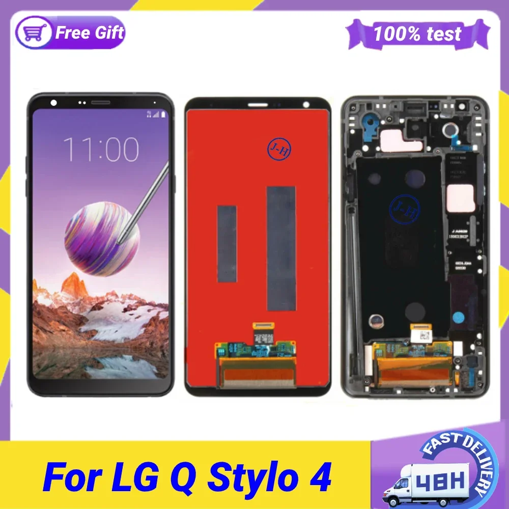 ЖК-дисплей 6,2 дюйма для LG Q Stylo 4 Q Stylus Q710 Q710CS Q710MS Q710ULS, сенсорный экран с цифровым преобразователем для LG Q Stylo + 4 Q710WA
ЖК-дисплей 6,2 дюйма для LG Q Stylo 4 Q Stylus Q710 Q710CS Q710MS Q710ULS, сенсорный экран с цифровым преобразователем для LG Q Stylo + 4 Q710WA