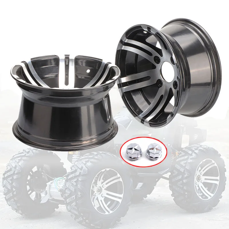 1 piece - 12-inch front and rear aluminum wheels suitable for ATV four-wheel ATV go-kart UTV 12-inch tires
1 piece - 12-inch front and rear aluminum wheels suitable for ATV four-wheel ATV go-kart UTV 12-inch tires