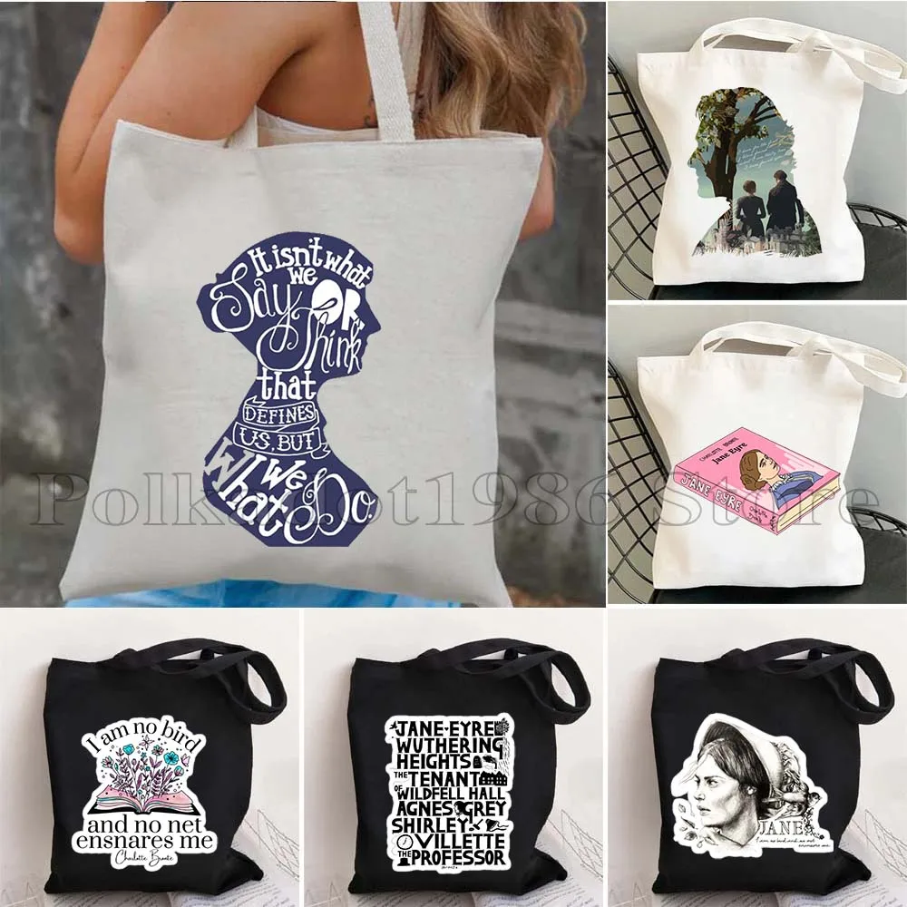 Cute Jane Eyre Art Novel Books Lover Fan Gifts Quotes Canvas Women's Handbag Shoulder Shopper Casual Female Cotton Totes Bags
Cute Jane Eyre Art Novel Books Lover Fan Gifts Quotes Canvas Women's Handbag Shoulder Shopper Casual Female Cotton Totes Bags